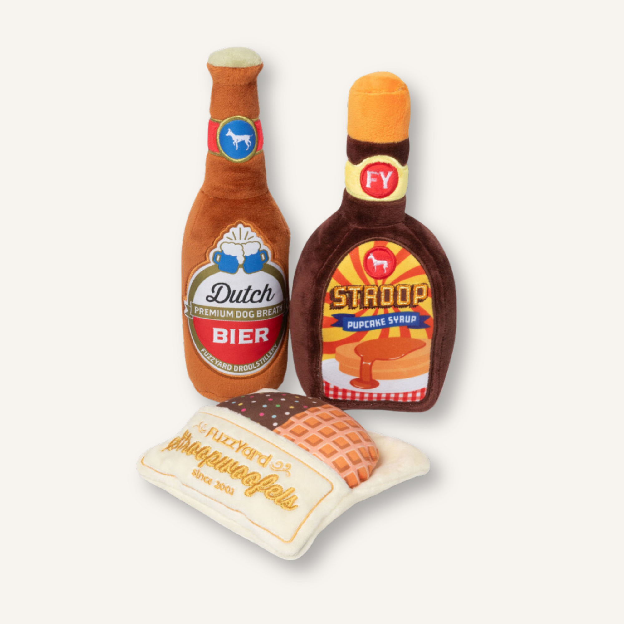 FuzzYard Hondenspeelgoed Nederlands Bier