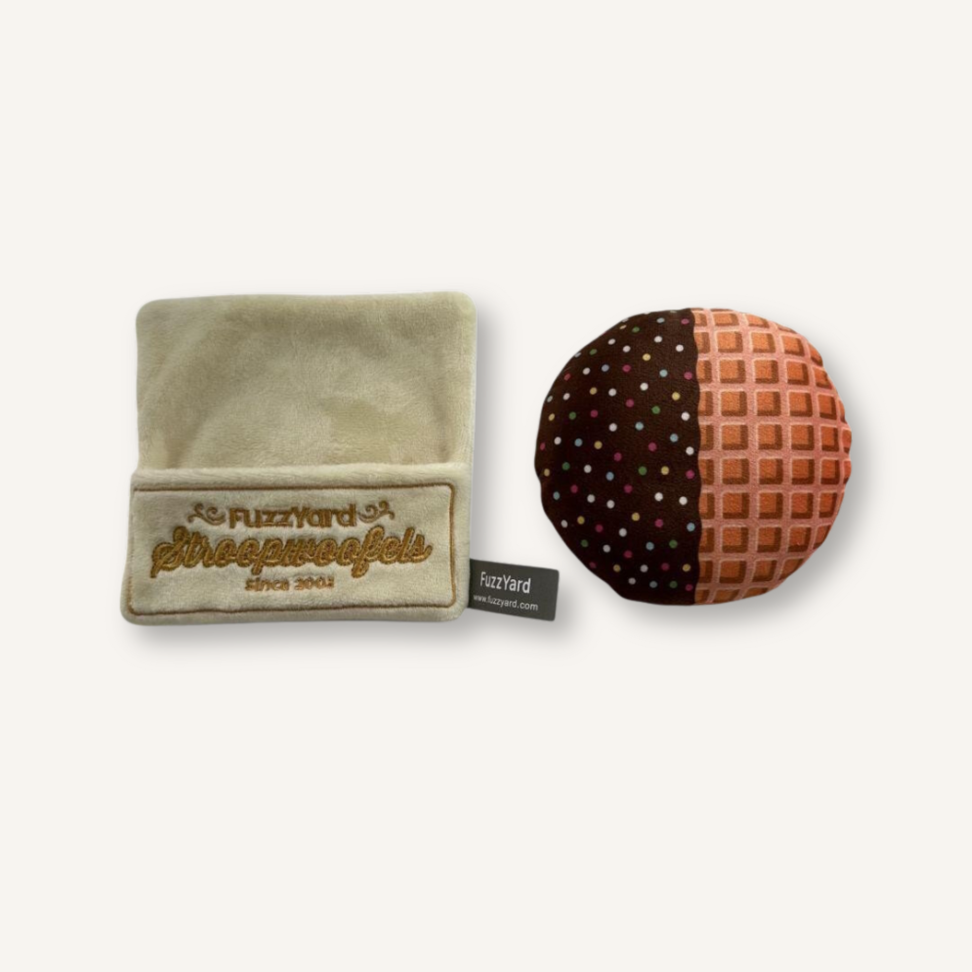 FuzzYard hondenspeeltje Stroopwafel