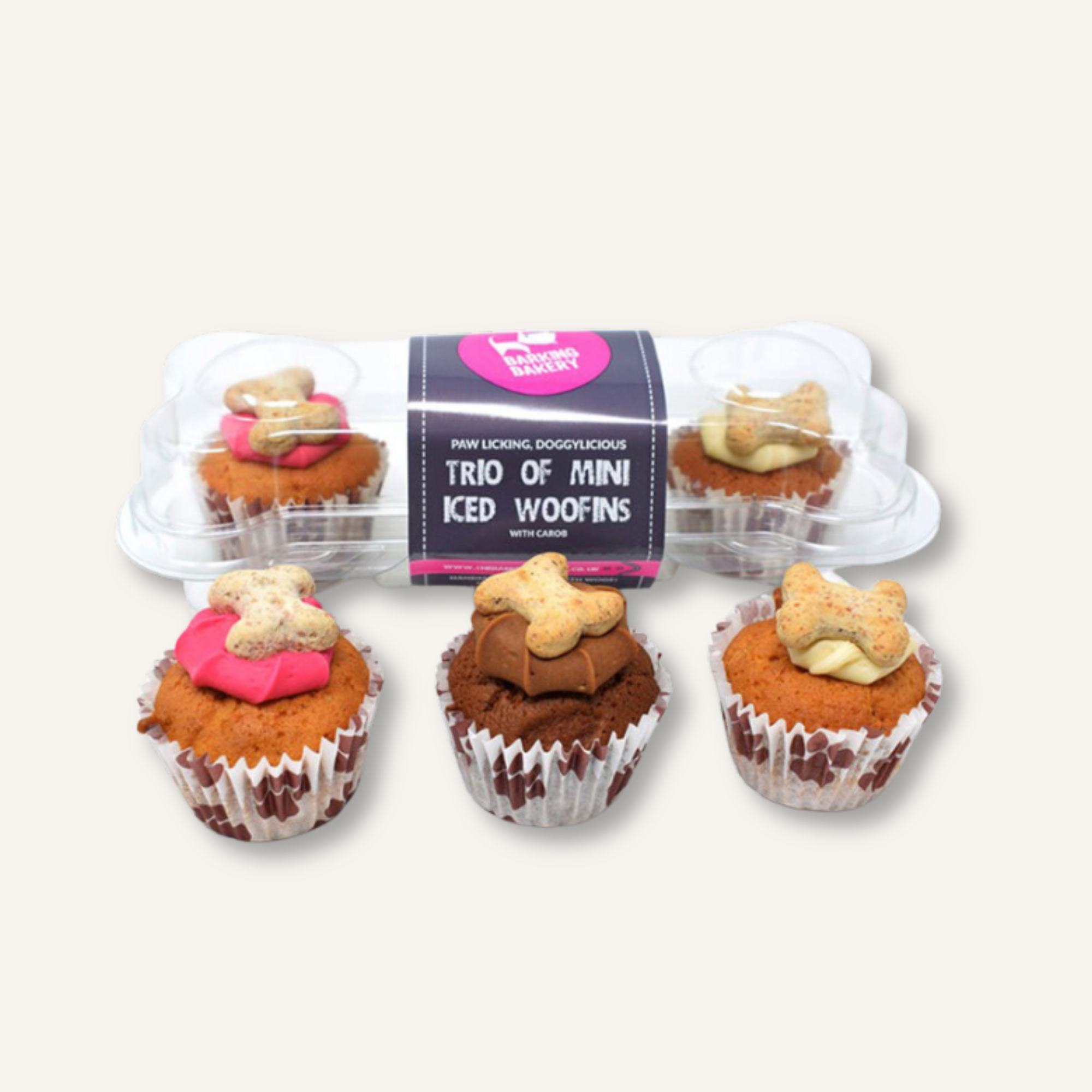 The Barking Bakery Mini Iced Trios