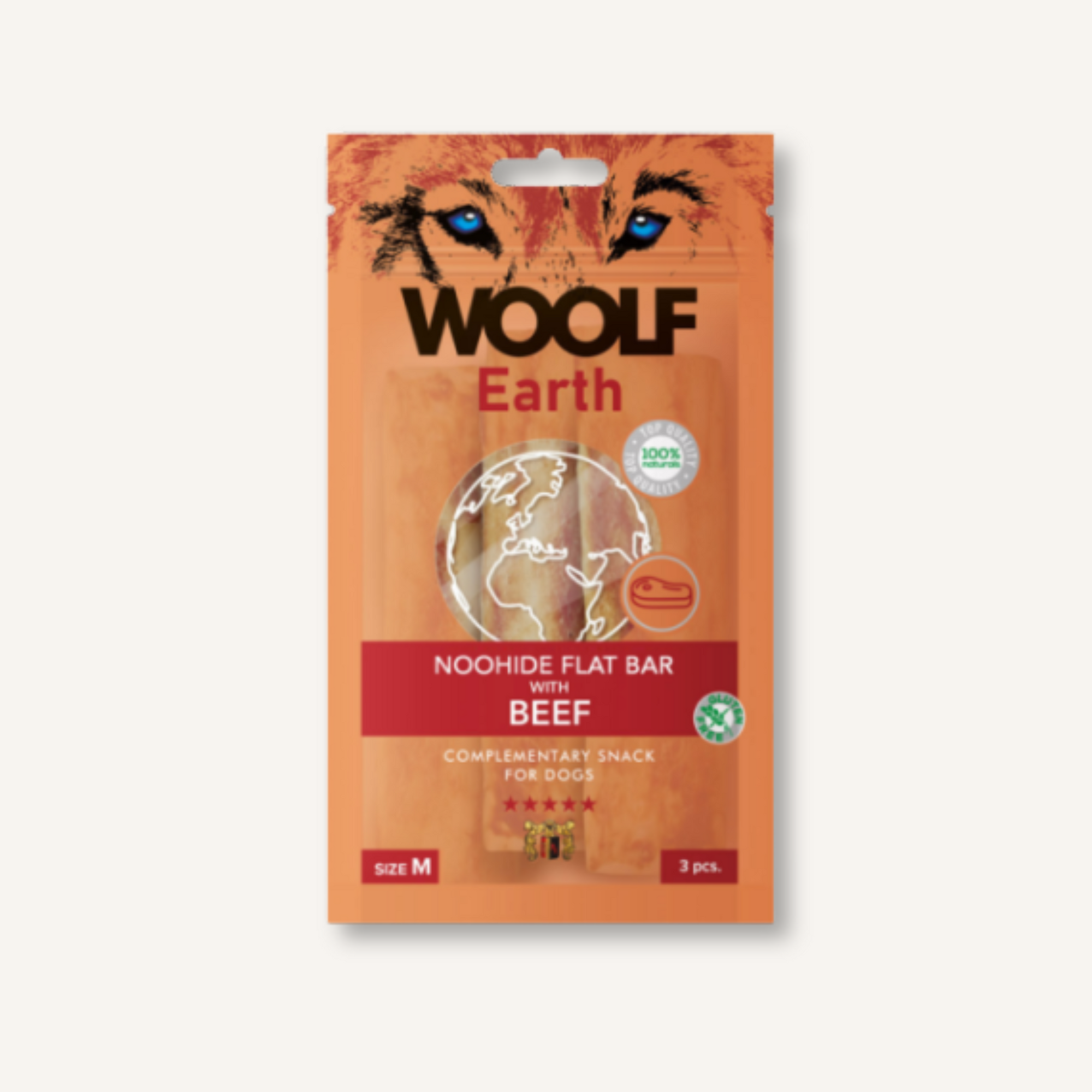 Woolf Earth Noohide Natuurlijke hondensnacks