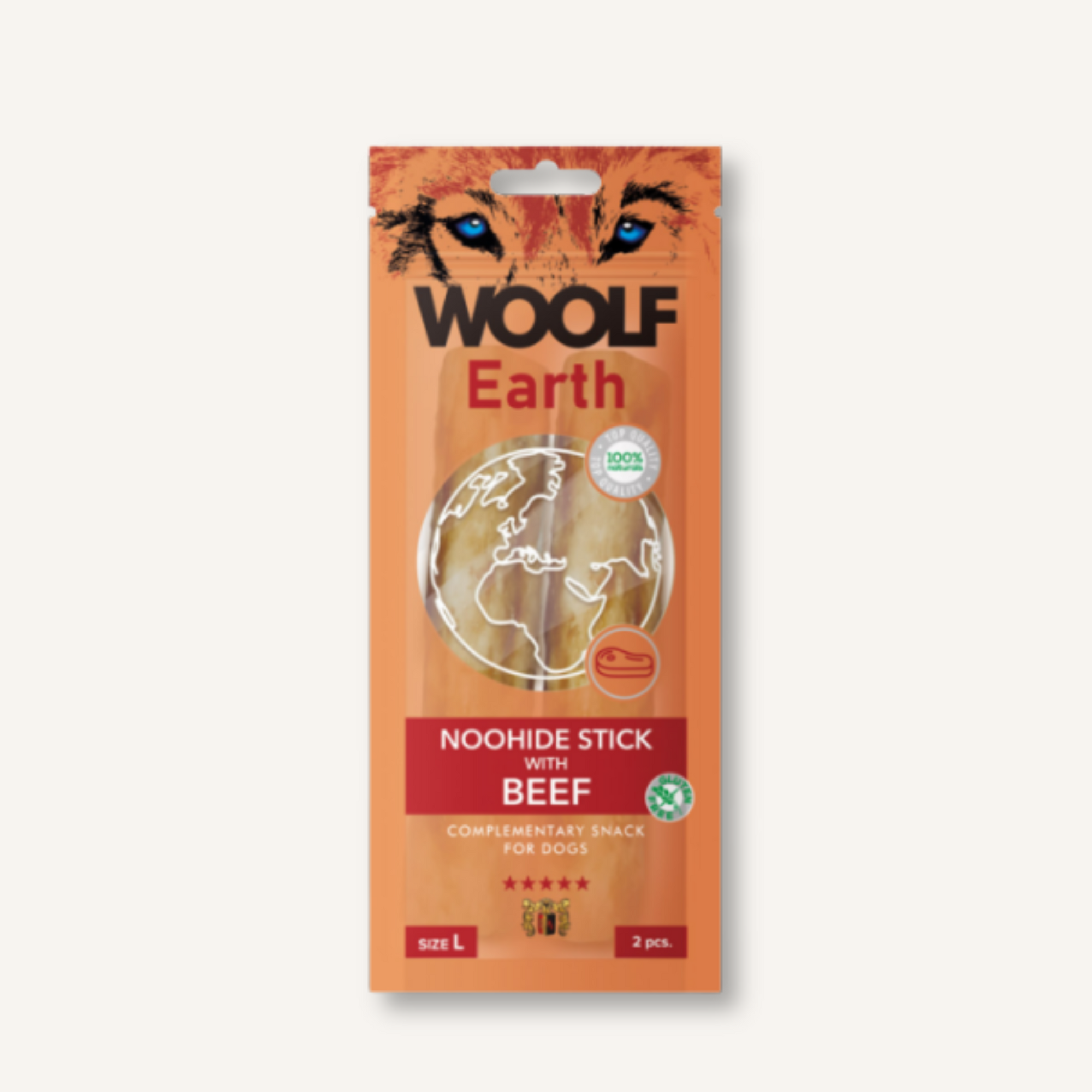 Woolf Earth Noohide Natuurlijke hondensnacks