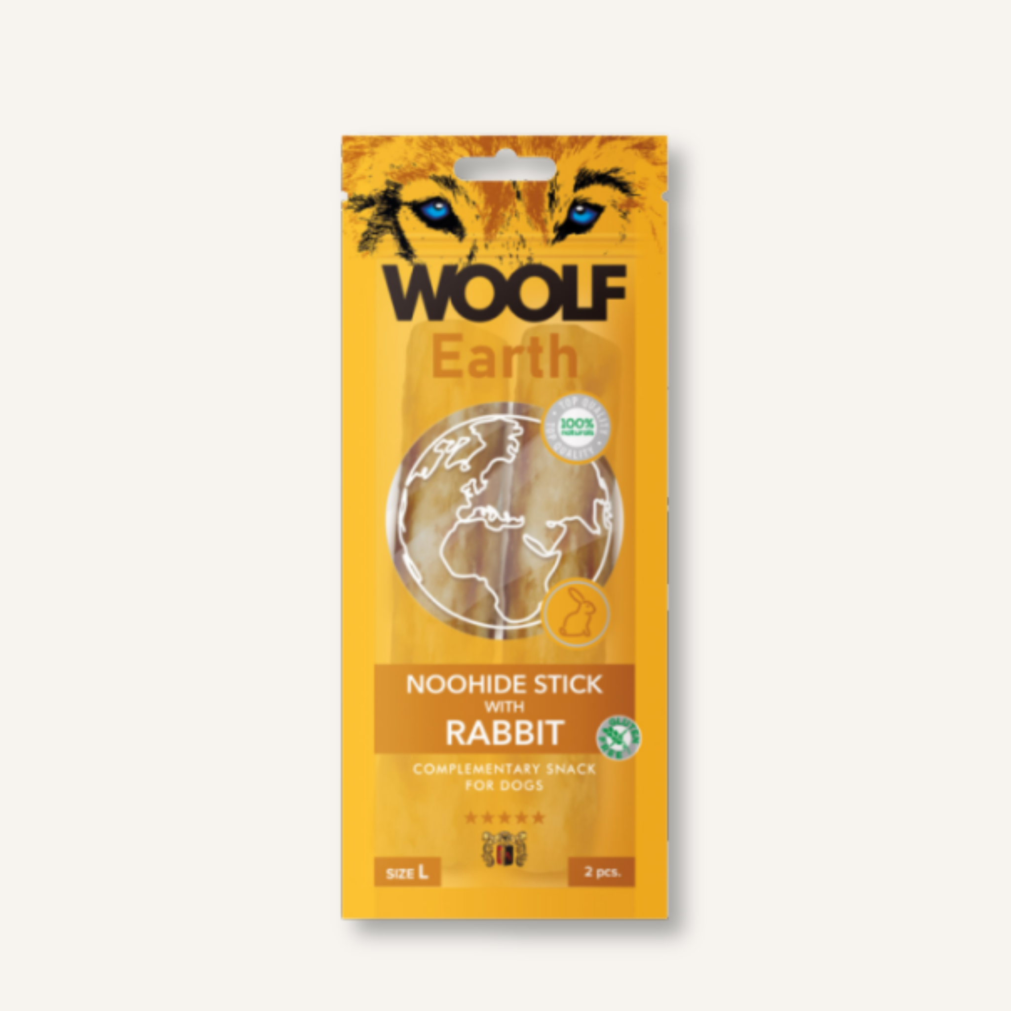 Woolf Earth Noohide Natuurlijke hondensnacks