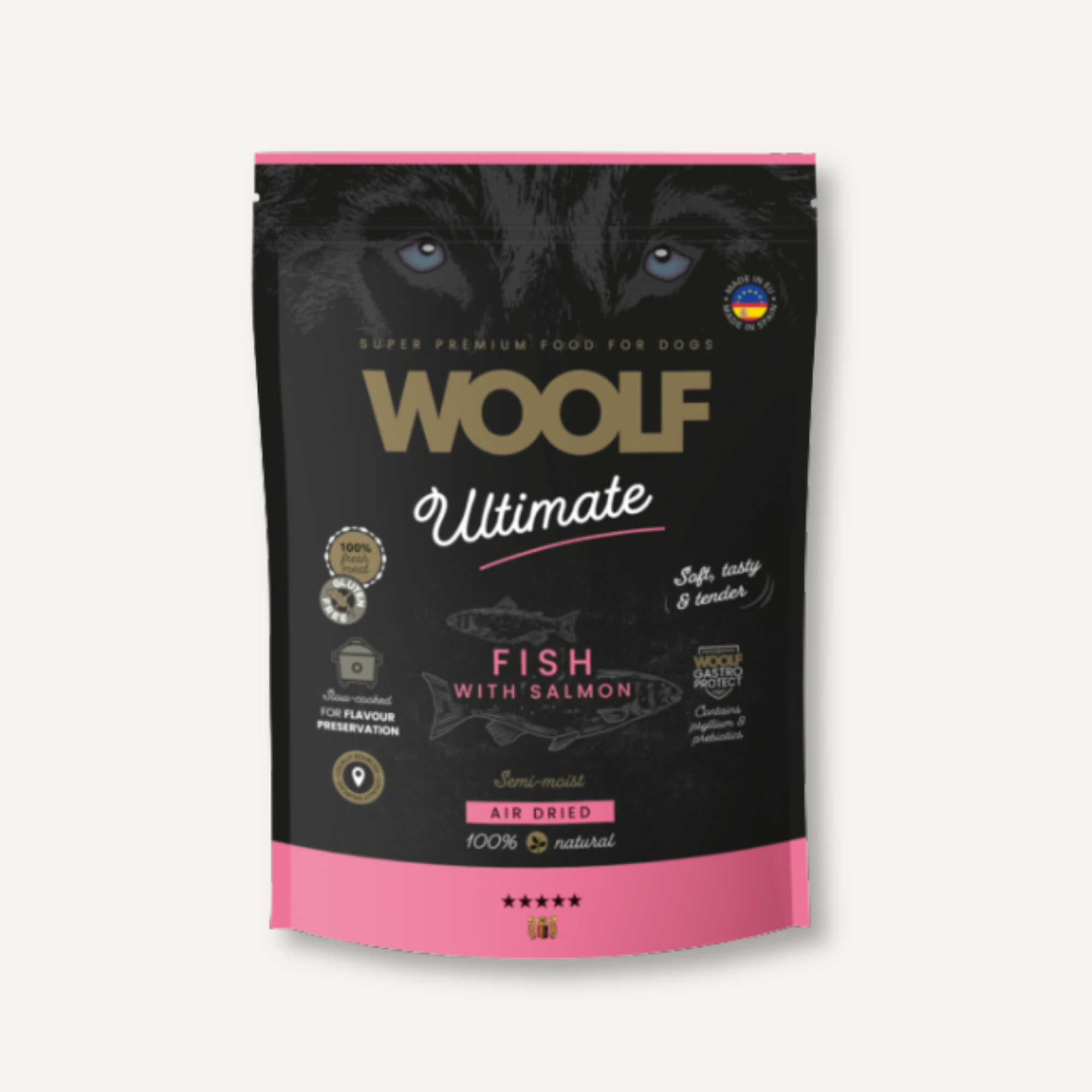 Woolf Ultimate semi-moist premium natuurlijk hondenvoer