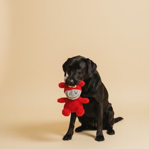 FuzzYard Toy - Nasties Flat out - Jordan The Bull — lifestyle met hond | The Snuffle Studio