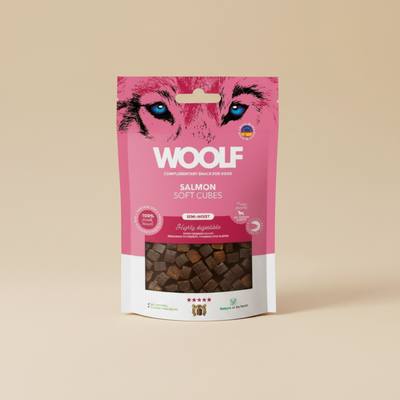 Woolf Soft Cubes · Zalm (Monoprotein)