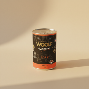 Woolf Ultimate Canned · Varken met Lijnzaadolie