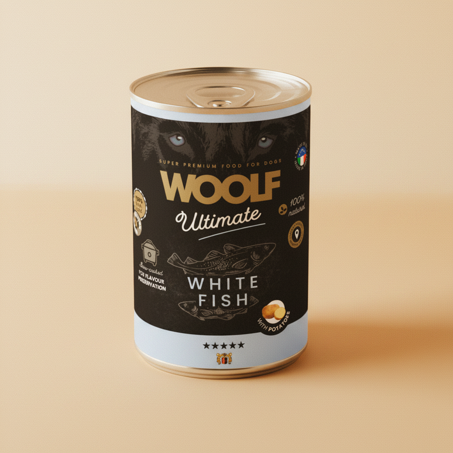Woolf Ultimate Canned · Witvis met Aardappel