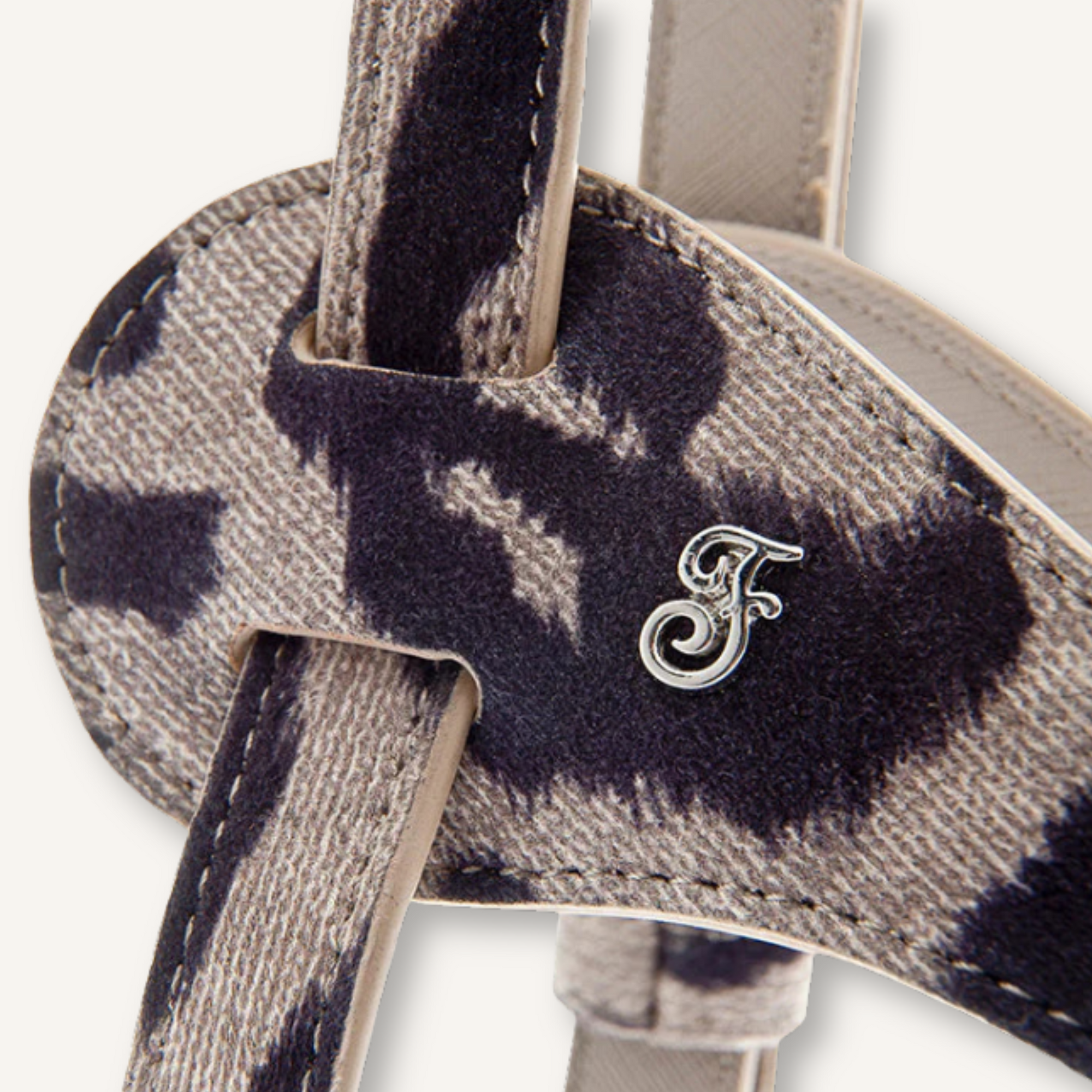 Ferribiella luxe hondentuig Mokka leopard-panterprint 