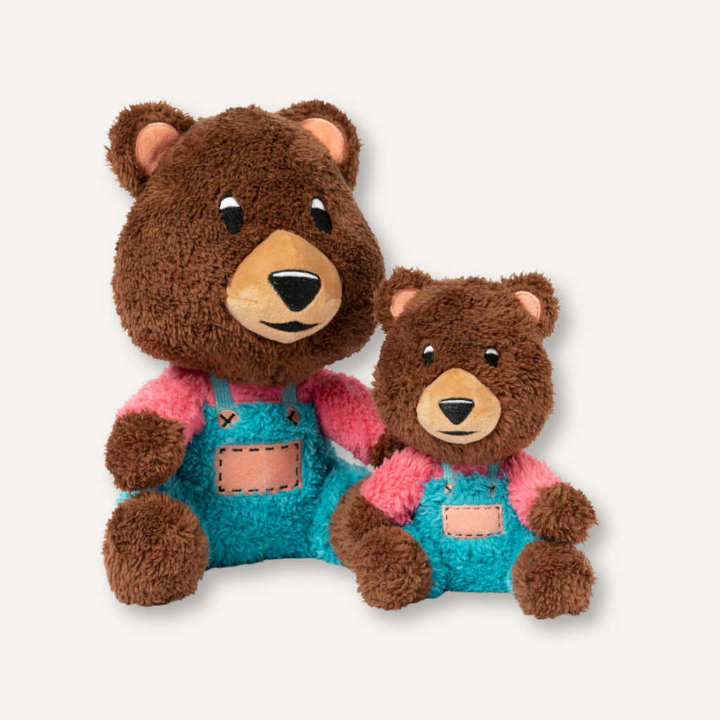 FuzzYard Fuzz Bear hondenknuffel Beer