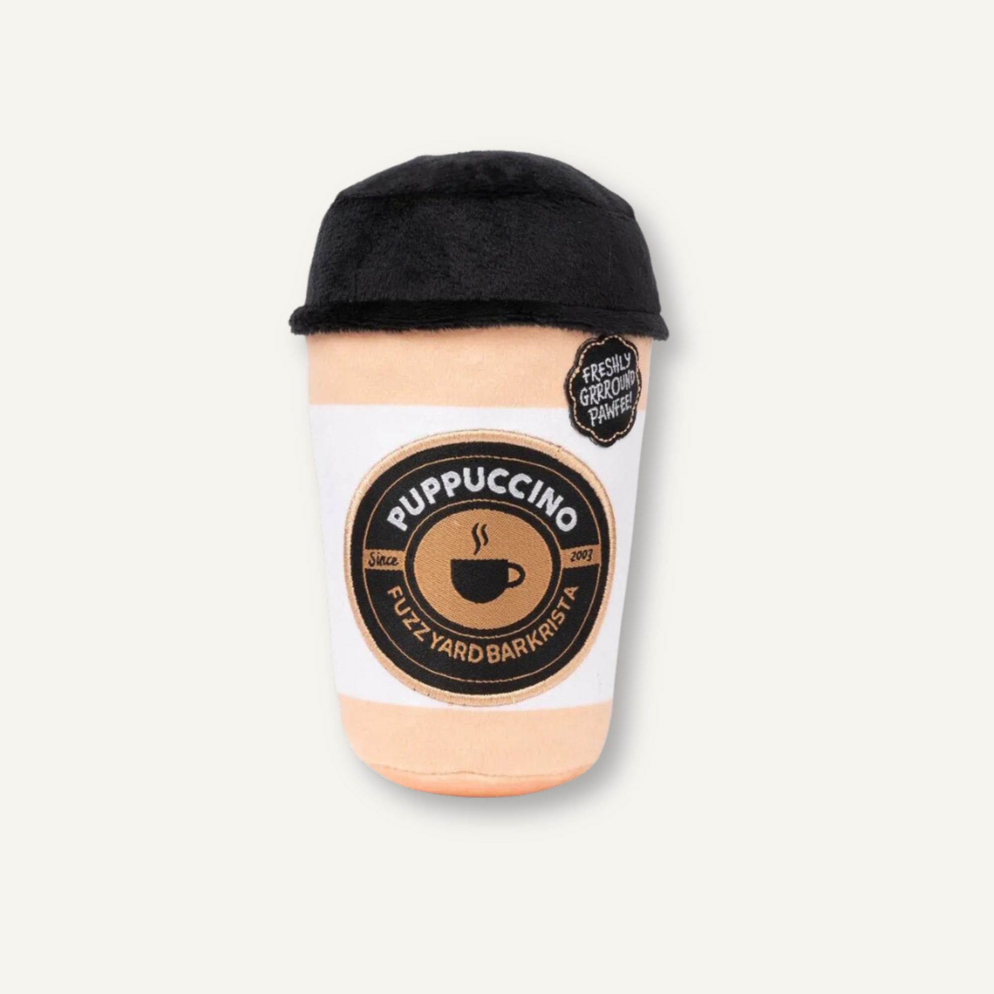 FuzzYard hondenspeeltje Puppicino Barkrista