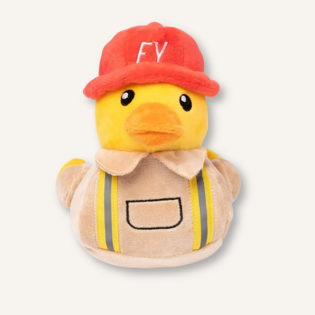 FuzzYard Hondenspeelgoed Hollands eendje Brandweer 