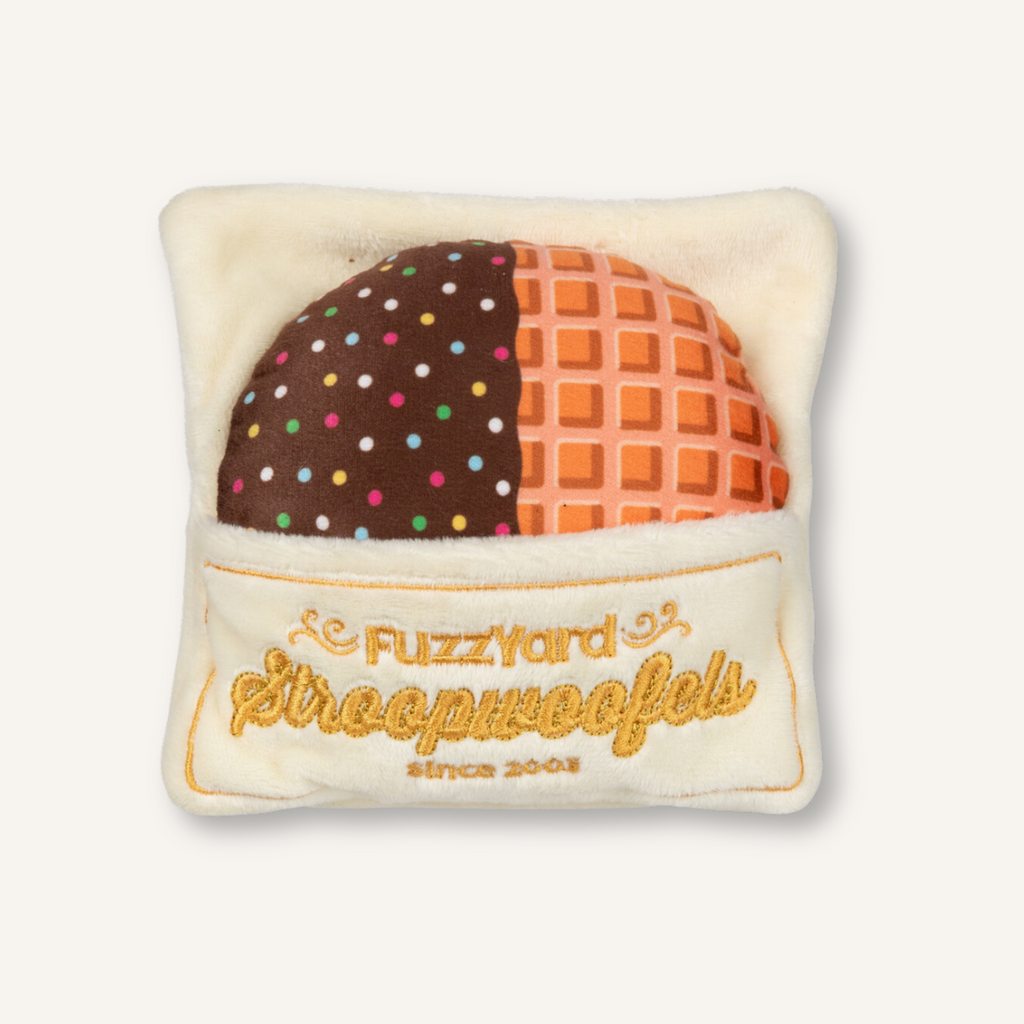 FuzzYard hondenspeeltje Stroopwafel 