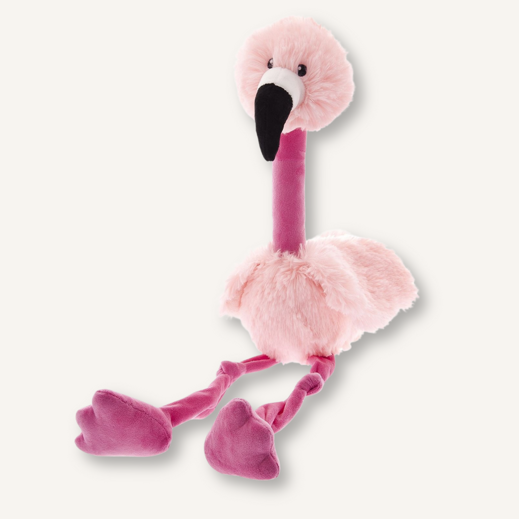 Ferribiella Knuffel voor honden Flamingo Extra Zacht