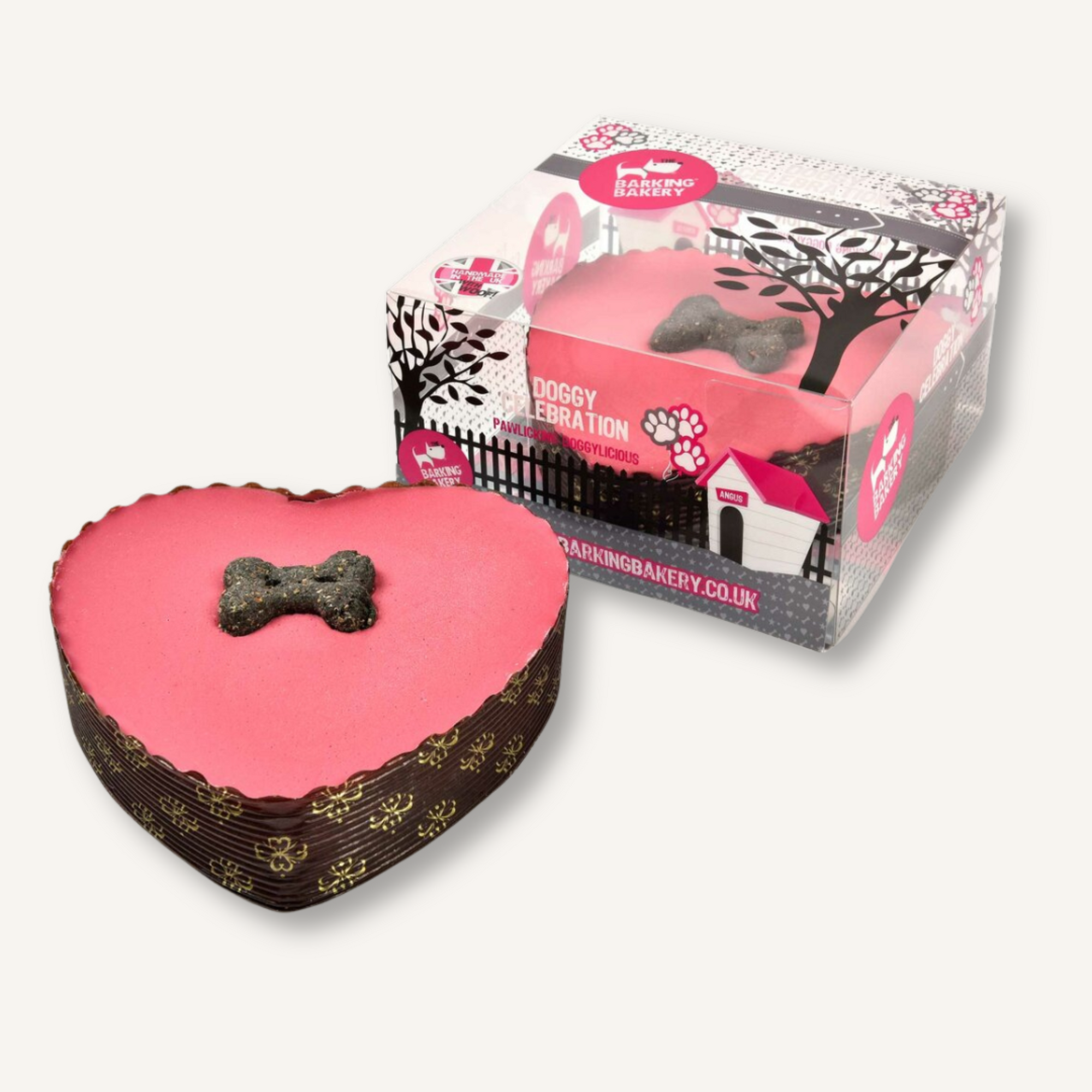 The Barking Bakery Pawty Cake – Pink Heart