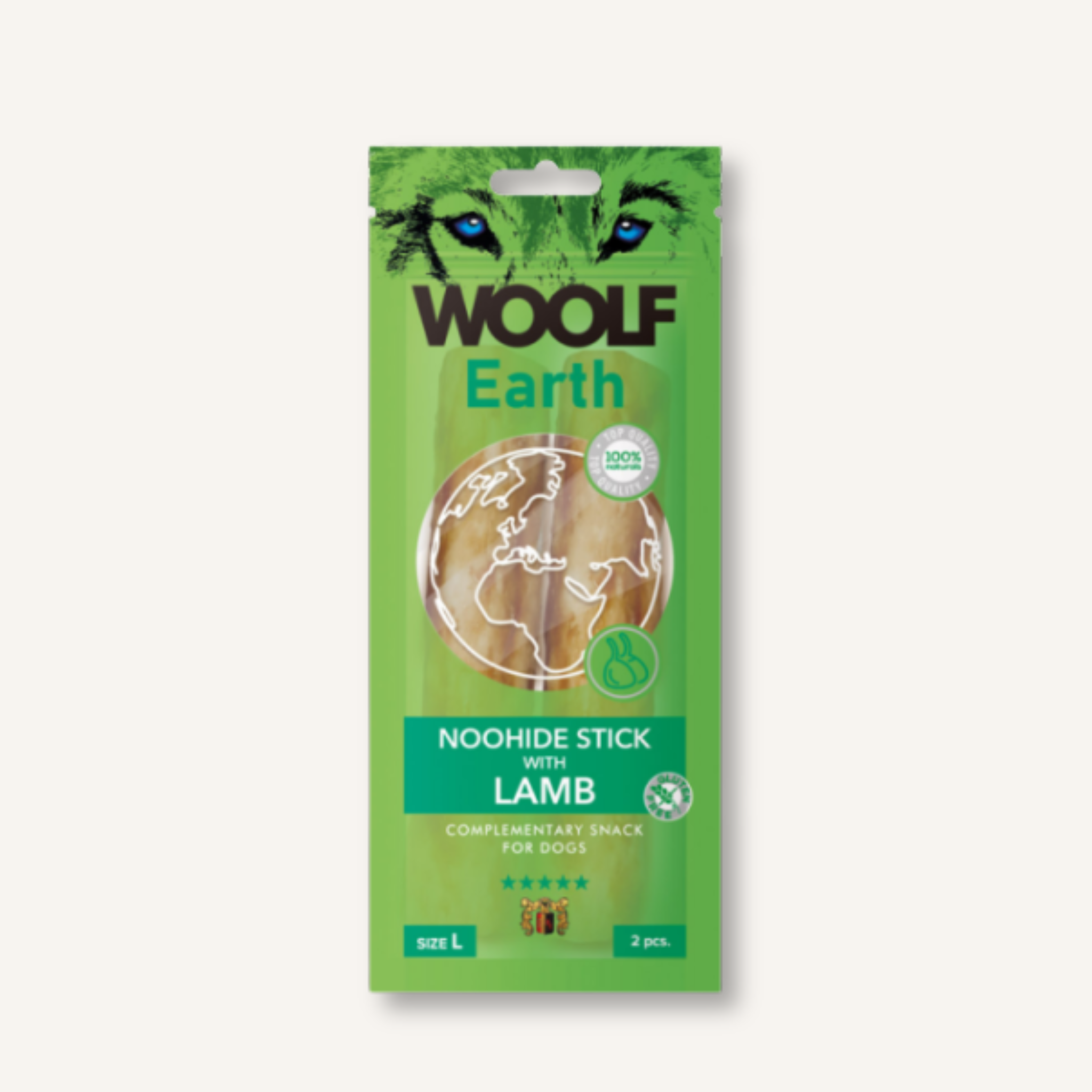 Woolf Earth Noohide Natuurlijke hondensnacks