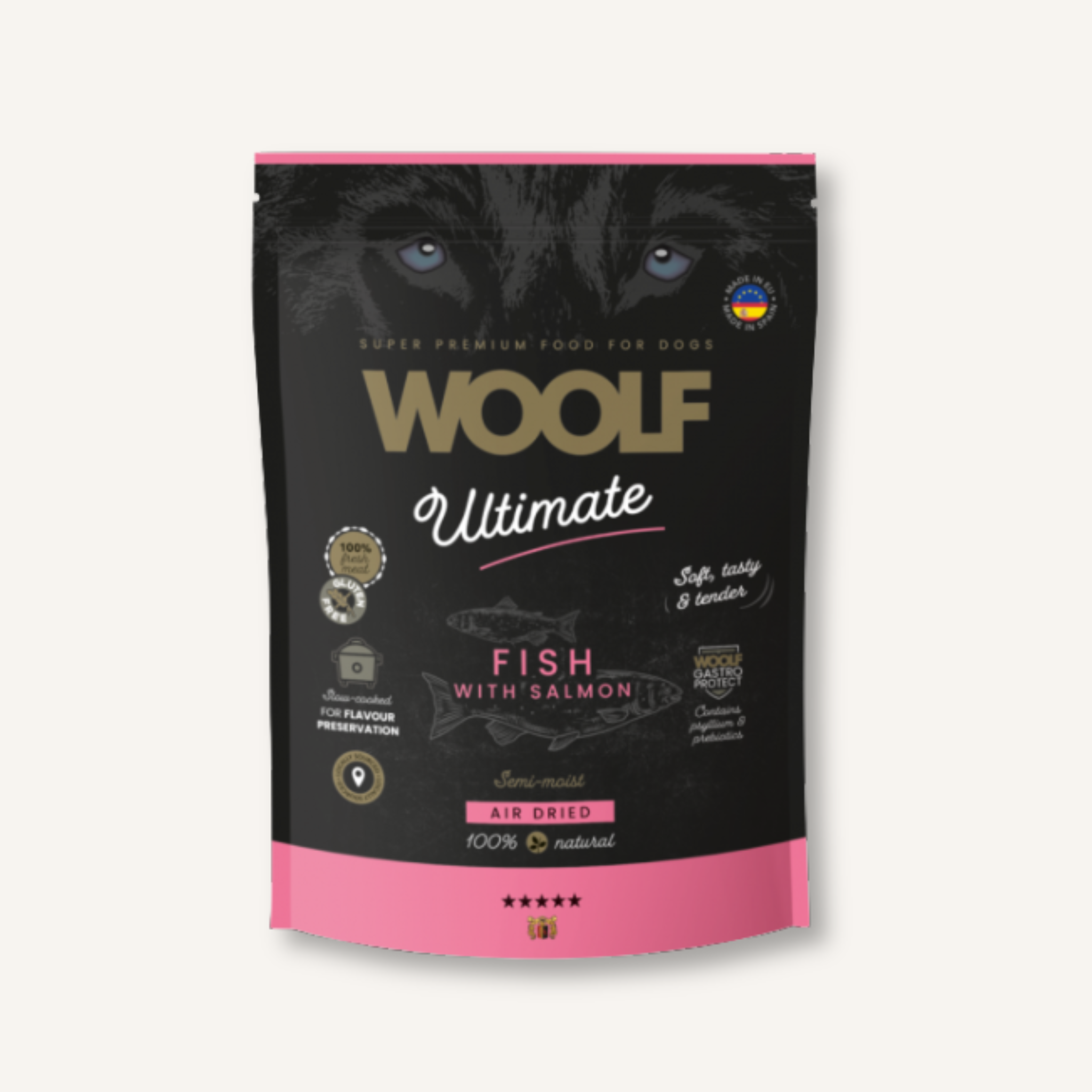 Woolf Ultimate semi-moist premium natuurlijk hondenvoer