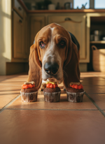 The Barking Bakery Mini Iced Trios · Orange