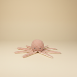 FuzzYard LIFE - Sea Life Toy - Soft Blush Octopus — productfoto | The Snuffle Studio