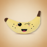 FuzzYard Plush Toy - Winky Banana — productfoto | The Snuffle Studio