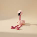 Stuffed Flamingo – Knuffel – Ferribiella — productfoto | The Snuffle Studio