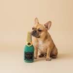 Pup the Cork Sparkling Wine - Dog Toy — lifestyle met hond | The Snuffle Studio