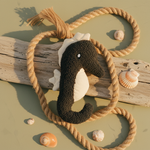 FuzzYard LIFE - Sea Life Toy - Slate Grey Seahorse — lifestyle | The Snuffle Studio