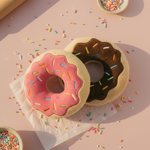 FuzzYard Plush Toy - Donuts - 2 per pack — lifestyle | The Snuffle Studio