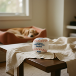 FuzzYard Plush Toy - Baseball — lifestyle | The Snuffle Studio