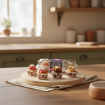 The Barking Bakery Mini Iced Trios — lifestyle | The Snuffle Studio