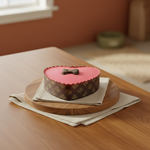 The Barking Bakery Pawty Cake – Pink Heart — lifestyle | The Snuffle Studio