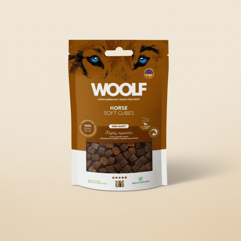 Woolf Soft Cubes · Paard (Monoprotein)