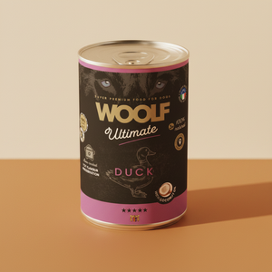 Woolf Ultimate Canned · Eend met Kokos