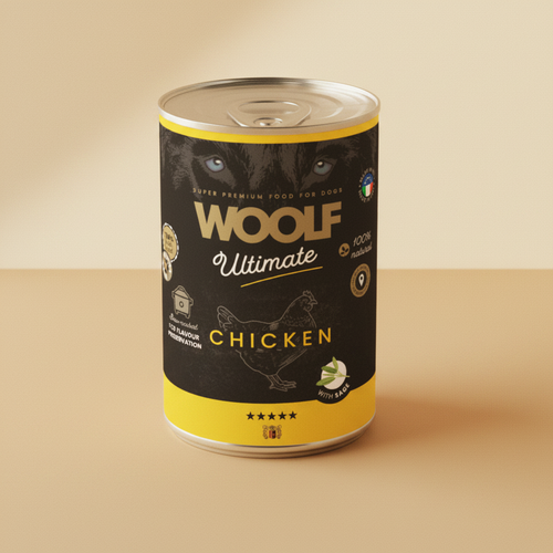 Woolf Ultimate Canned · Kip met Salie